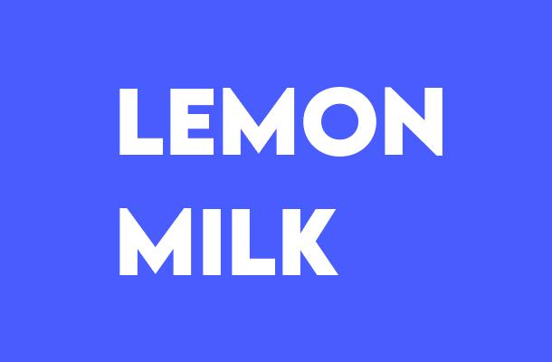 Lemon Milk Font