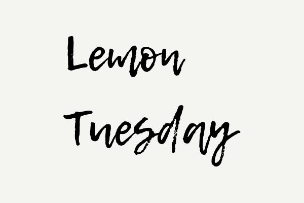 Lemon Tuesday Font