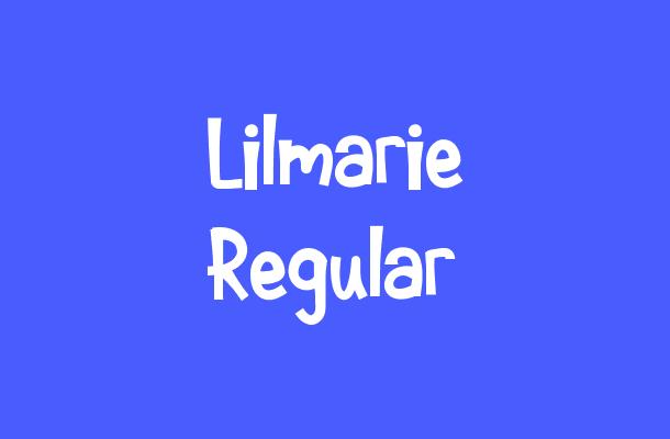 Lilmarie Regular Font