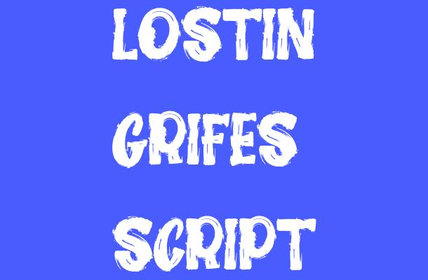 Lostin Grifes script Font