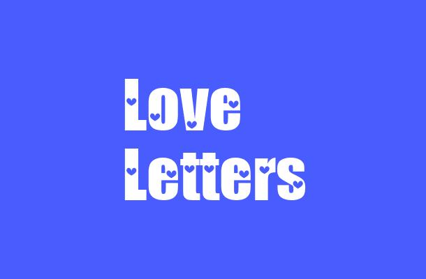 Love Letters Font