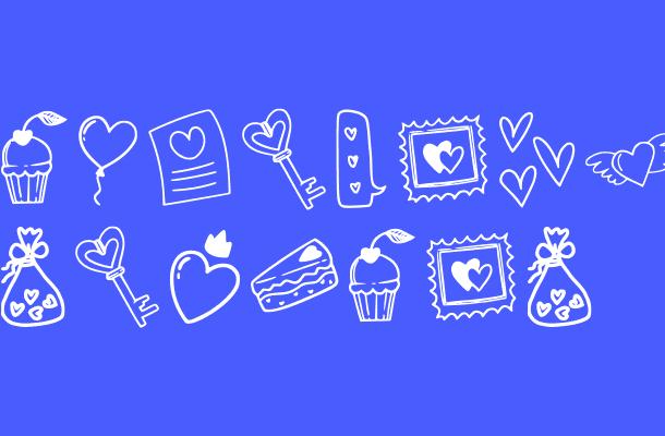 Lovebats Regular Font