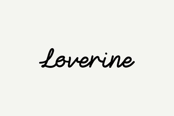 Loverine Font
