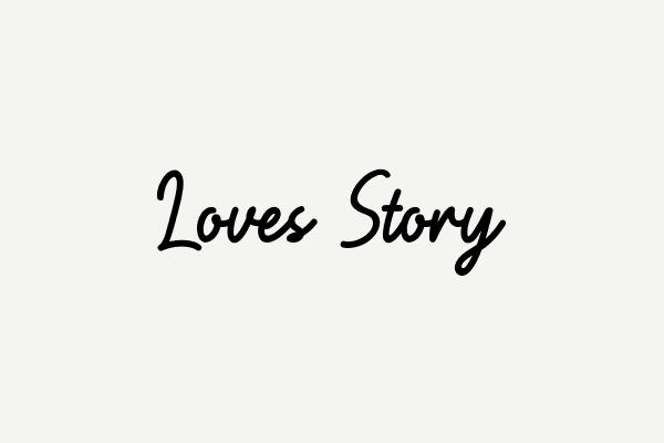 Loves Story Font