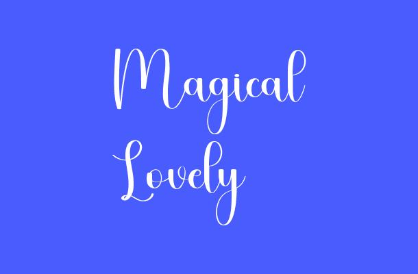 Magical Lovely Font