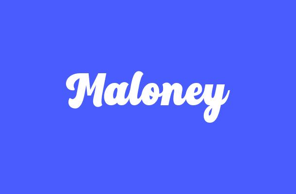Maloney Font