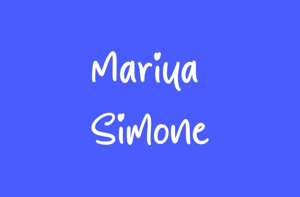 Mariya Simone Font Font