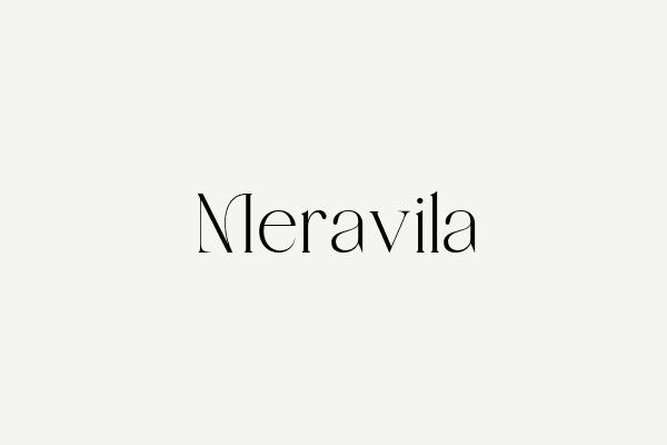 Meravila Font Font