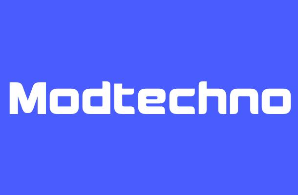 Modtechno Font