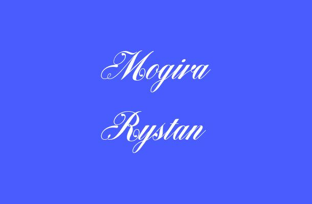 Mogira Rystan Font
