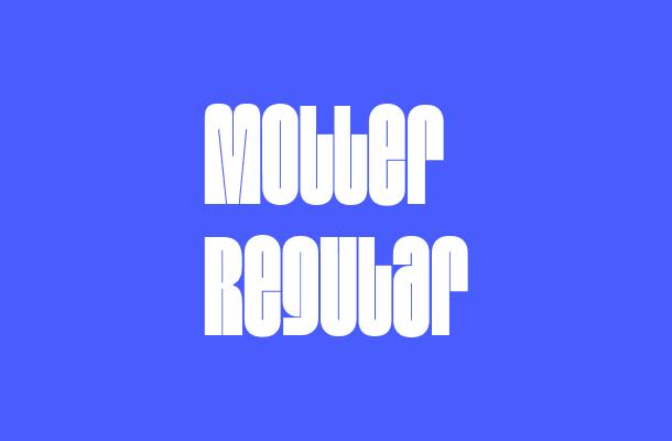 Moller Regular Font