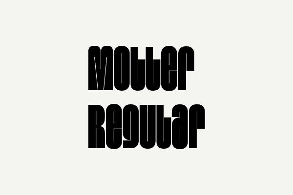 Moller Regular Font