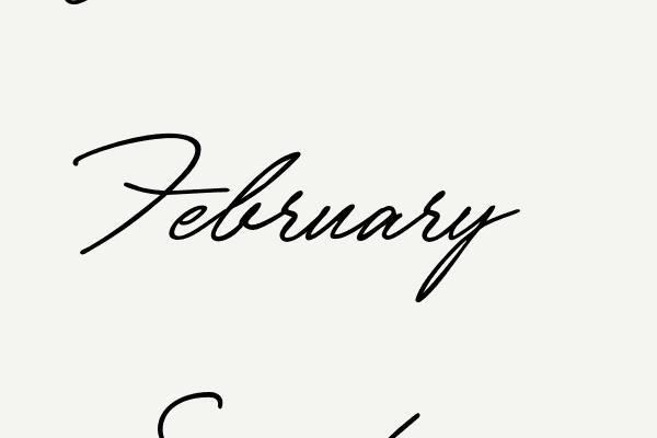 Moonlith February Script Font