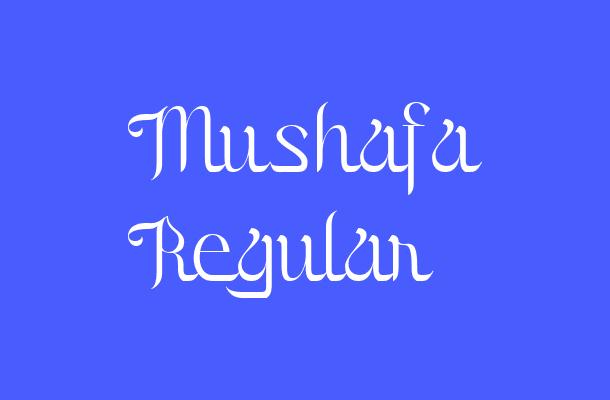 Mushafa Regular Font