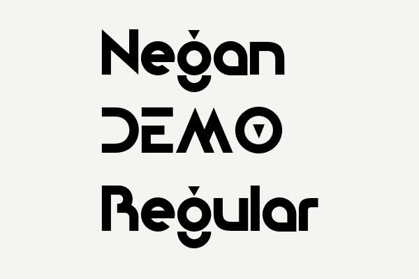 Negan DEMO Regular Font