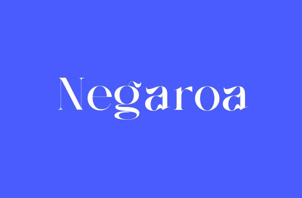 Negaroa Font