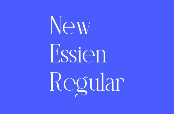 New Essien Regular Font