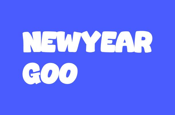 Newyear Goo Font