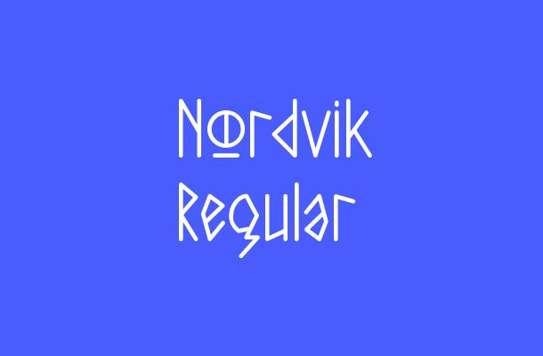 Nordvik Regular Font