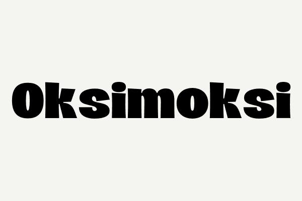 Oksimoksi Font
