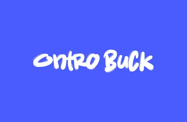 Ontro Buck Font