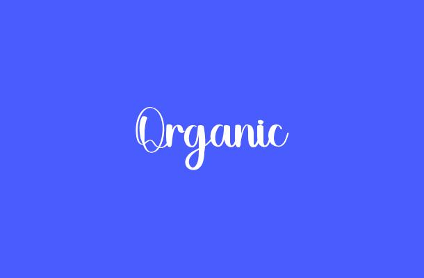 Organic Font