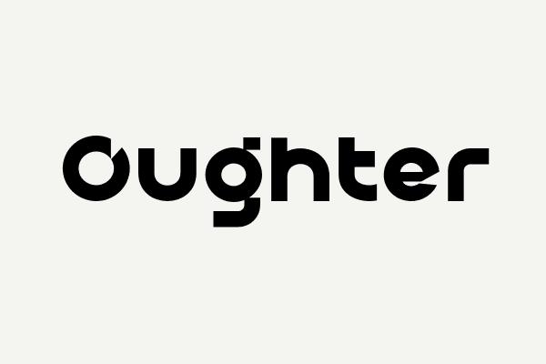 Oughter Font