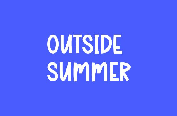 Outside Summer Font