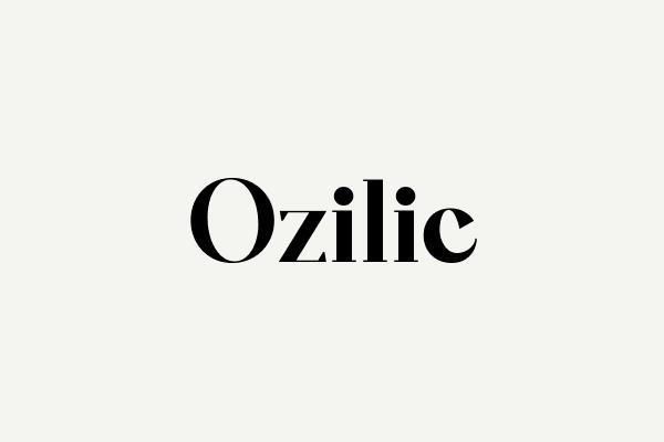 Ozilic Font Font