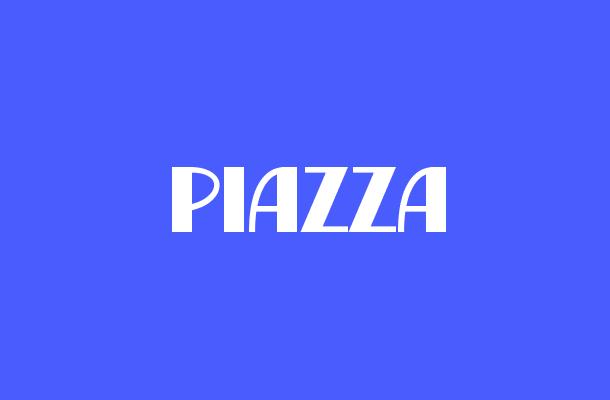 PIAZZA Font