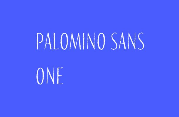 Palomino Sans One Font