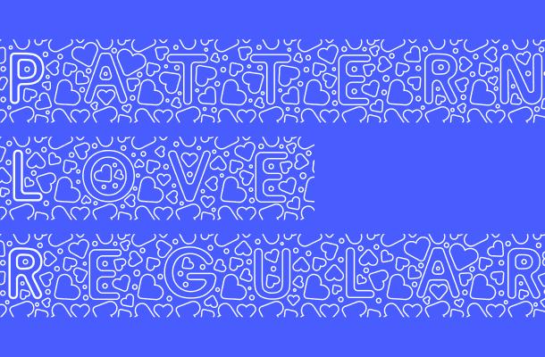 Pattern Love Regular Font