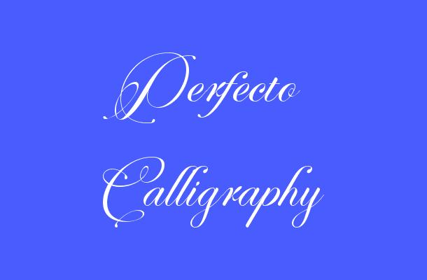 Perfecto Calligraphy Font