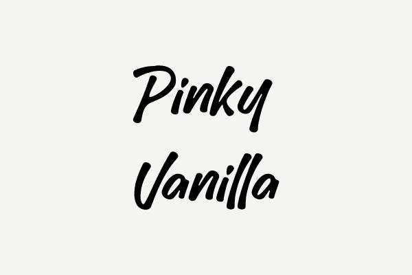 Pinky Vanilla Font
