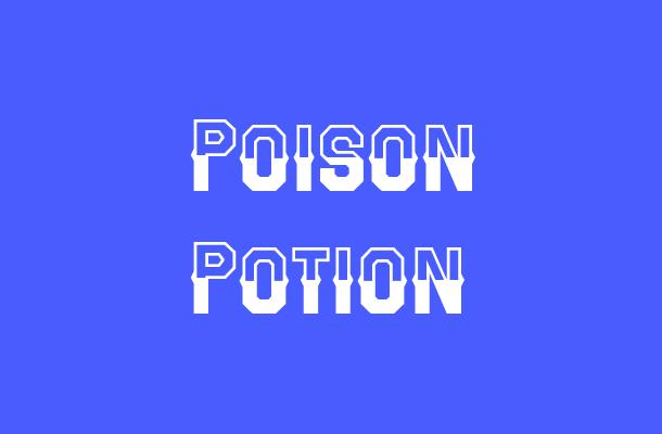 Poison Potion Font