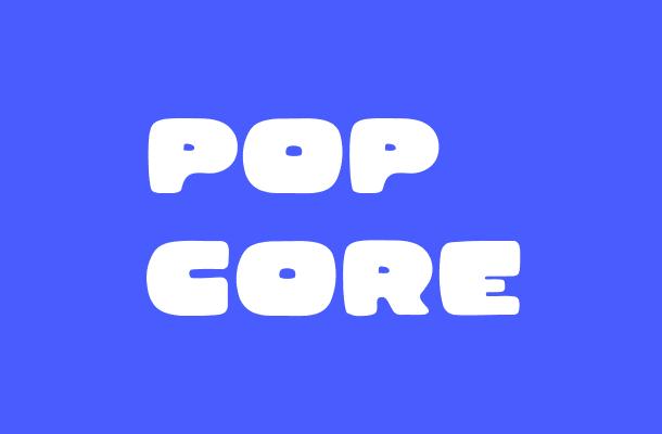 Pop Core Font