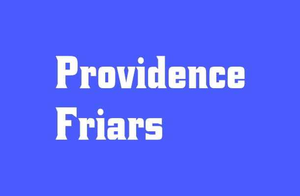 Providence Friars Font