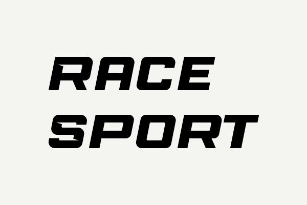 Race Sport Font