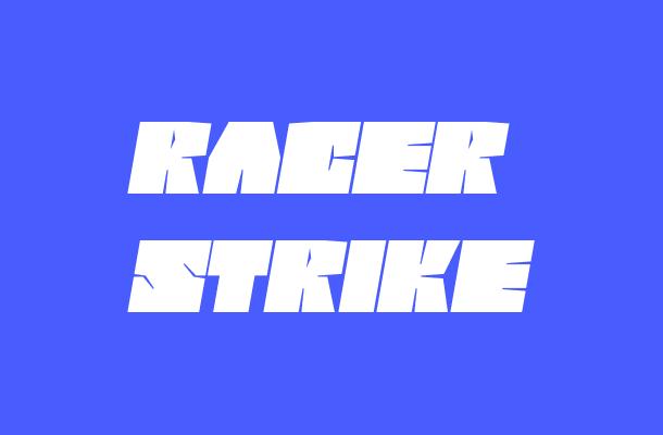Racer Strike Font