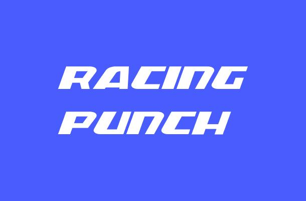 Racing Punch Font