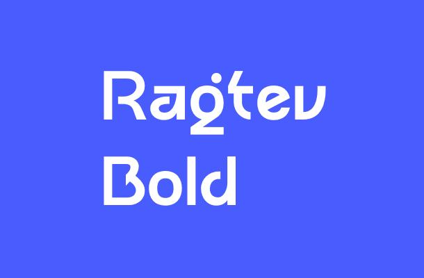 Ragtev Bold Font