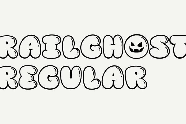 Railghost Regular Font