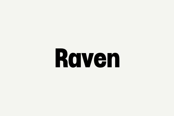 Raven Font