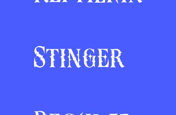 Reftilian Stinger Regular Font