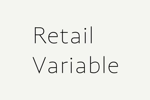 Retail Variable Font