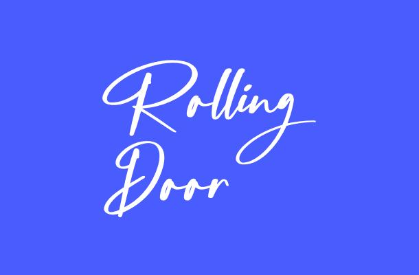 Rolling Door Font