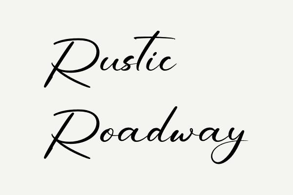 Rustic Roadway Font