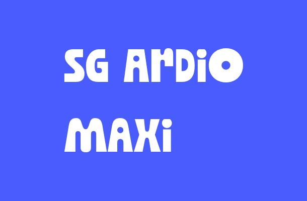 SG Ardio Maxi Font