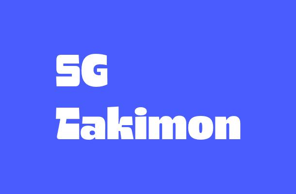 SG Takimon Font