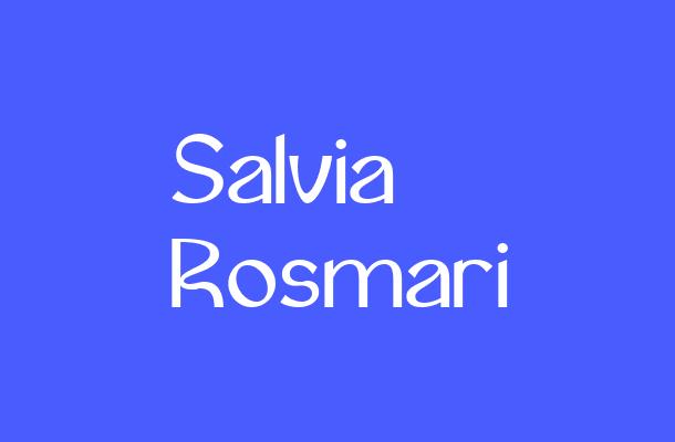 Salvia Rosmari Font